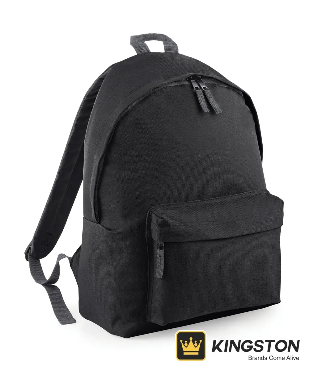 Bagbase Maxi Fashion Backpack in Black
