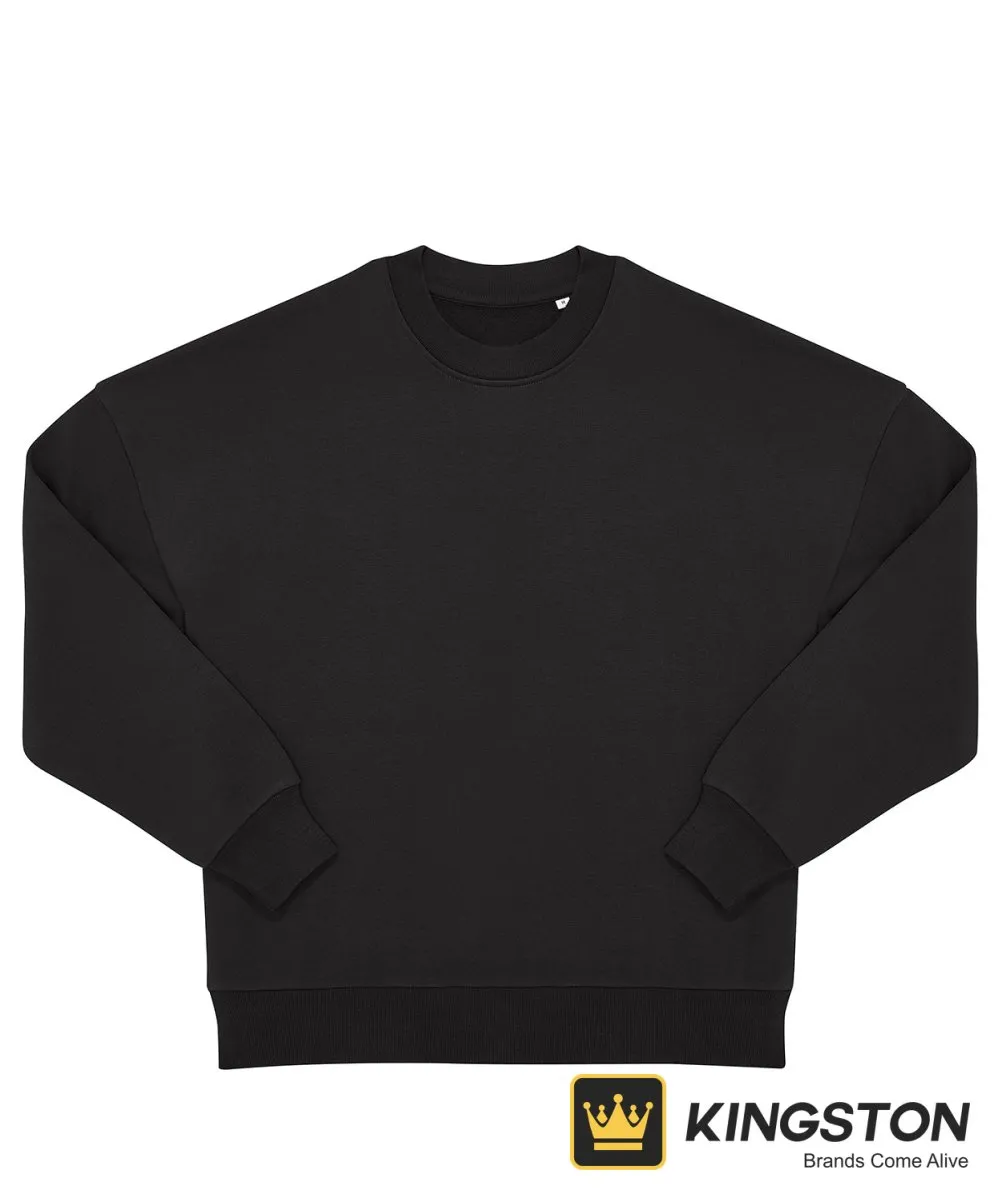 B&C Influence Crew Sweatshirt in Black