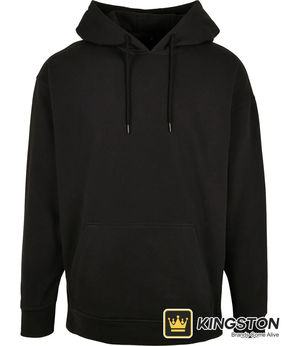 Build Your Brand Basic Basic Oversize Hoodie in Black