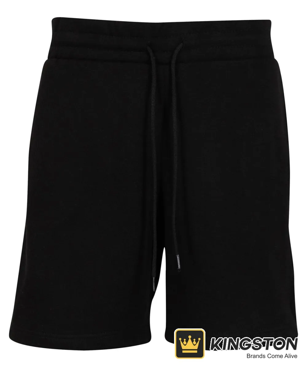 Build Your Brand Basic Women's Basic Sweat Shorts in Black