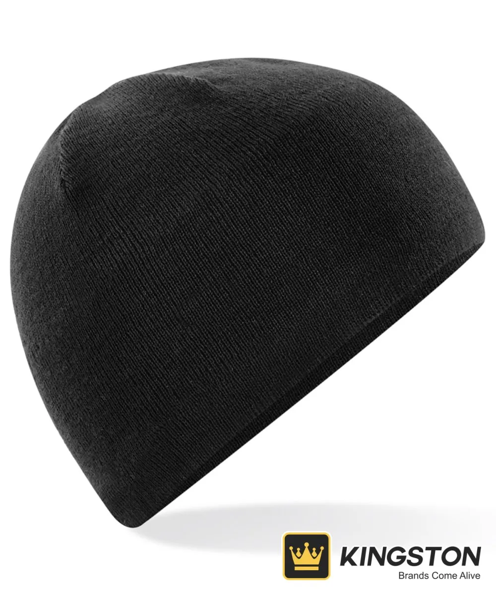 Beechfield Water-Repellent Active Beanie in Black