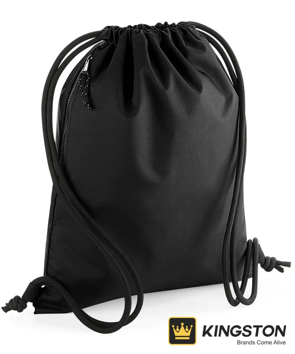 Bagbase Recycled Gymsac in Black