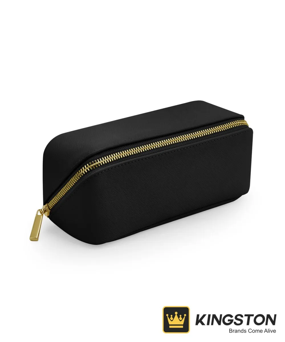 Bagbase Boutique Open Flat Mini Accessory Case in Black
