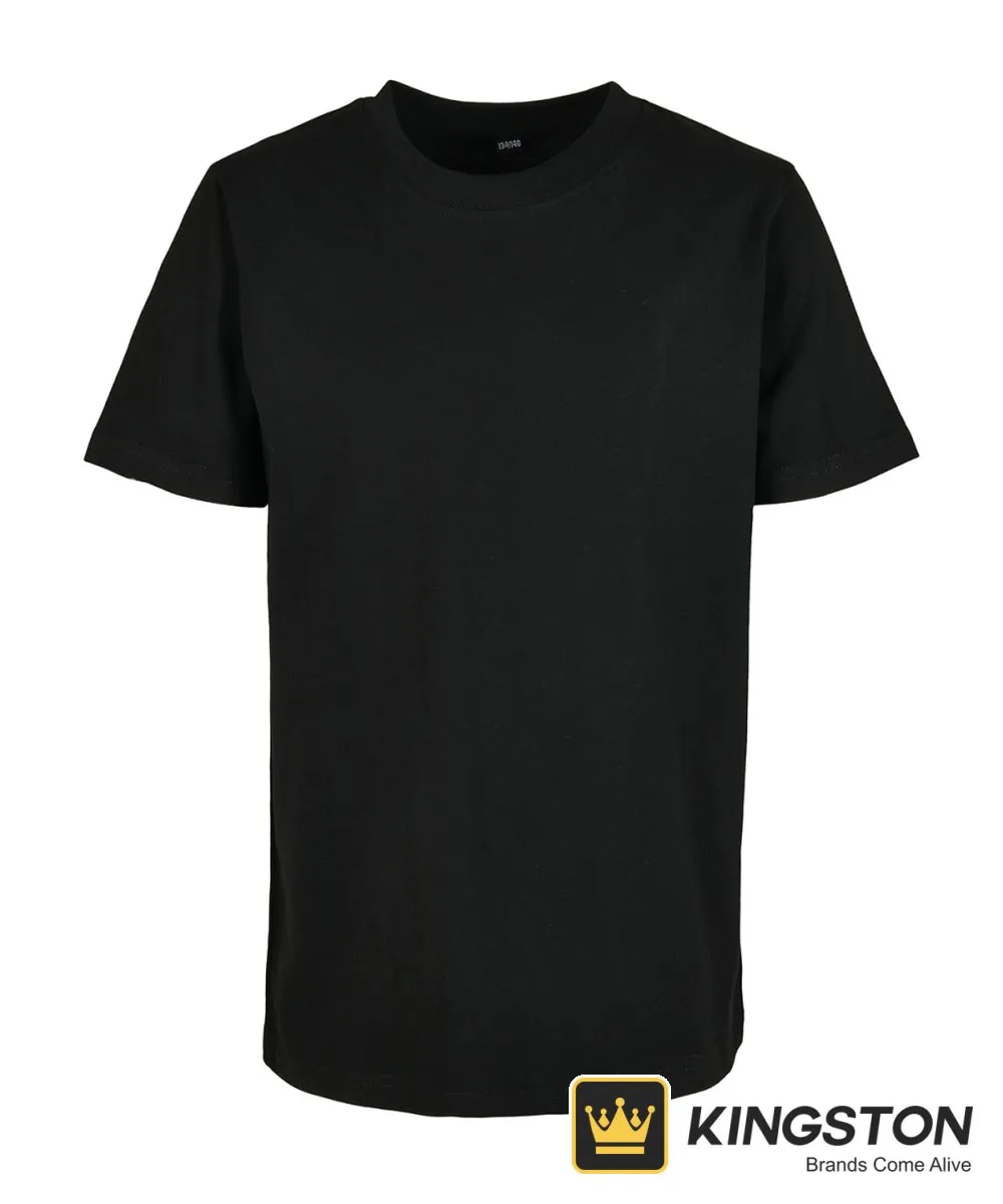 Build Your Brand Kids Basic Tee 2.0 in Black