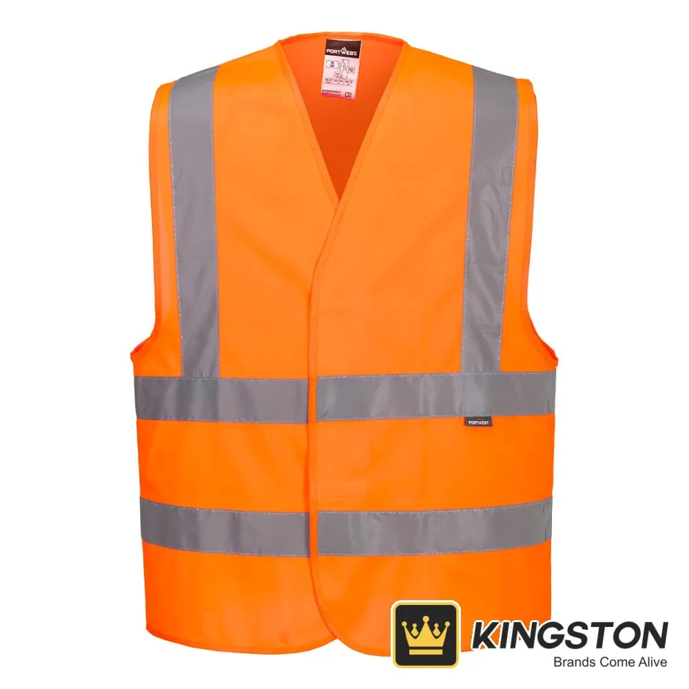 Portwest Hi-Vis Band and Brace Vest in Orange