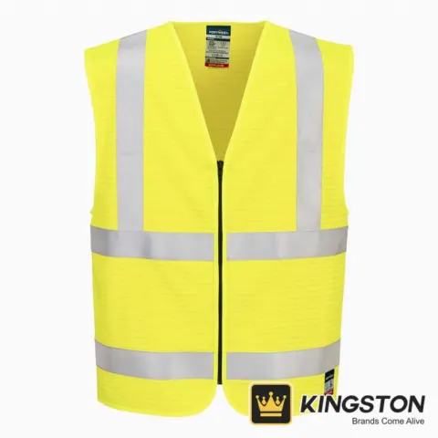 Portwest Bizflame Hi-Vis FR Zip Vest