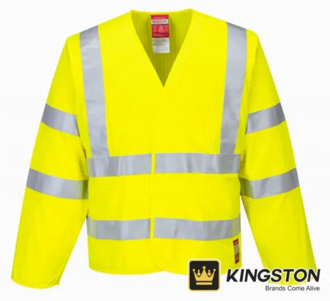 Portwest Bizflame Hi-Vis FR Long Sleeve Vest