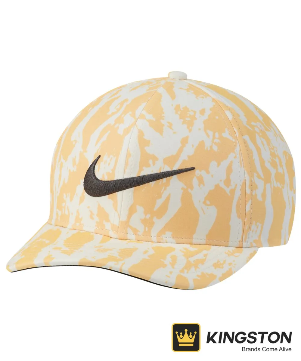 Nike AeroBill CLC99 US Torrey Pines Print Cap in Melon Tint/Iron Grey