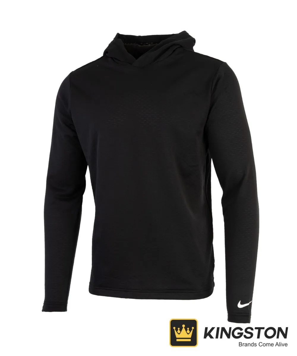 Nike Dri-FIT Tour Hoodie in Black/White