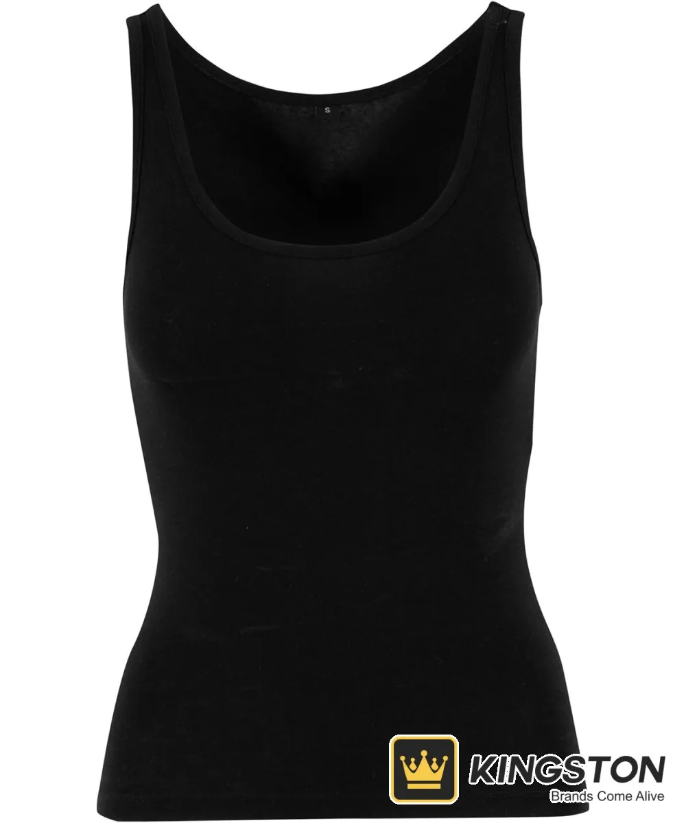 New Morning Studios Women's Basic Tank Top in Black