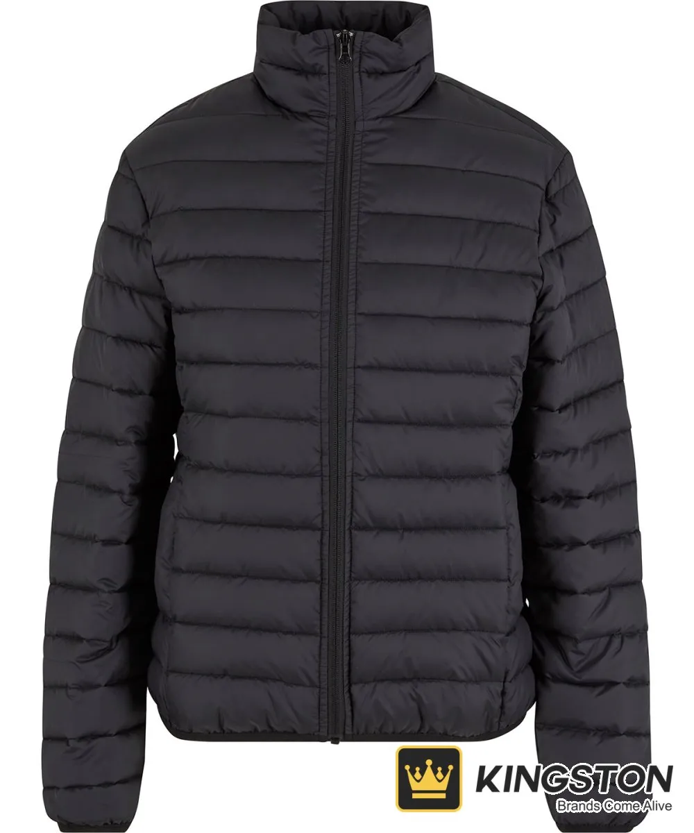 New Morning Studios Women's Light Puffer Jacket in Black