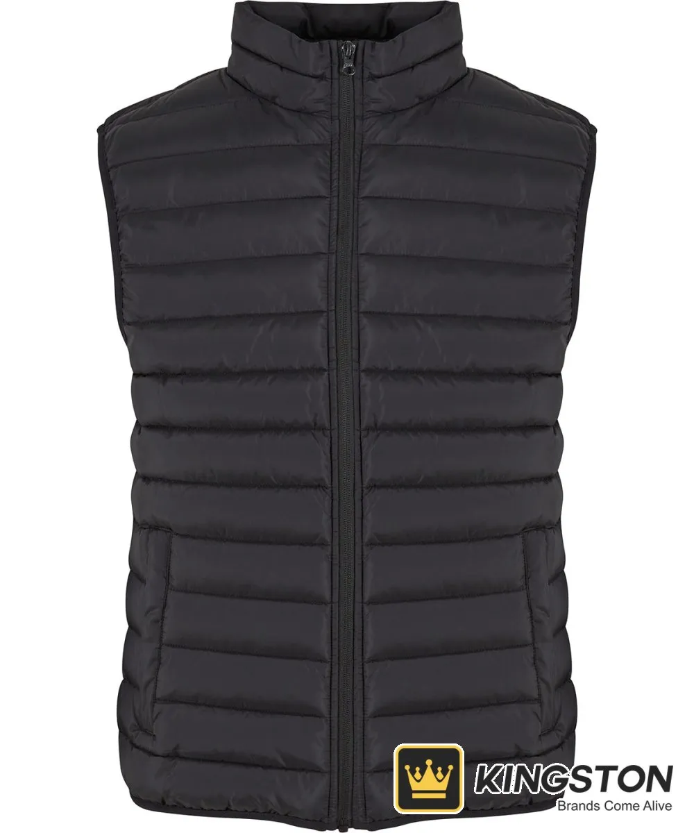New Morning Studios Light Puffer Vest in Black