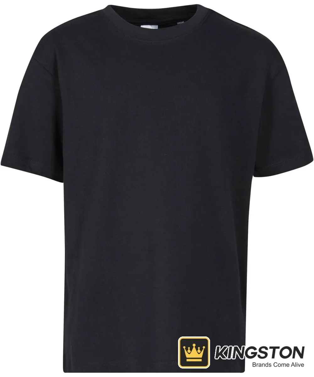 New Morning Studios Kids Oversized Tee in Black