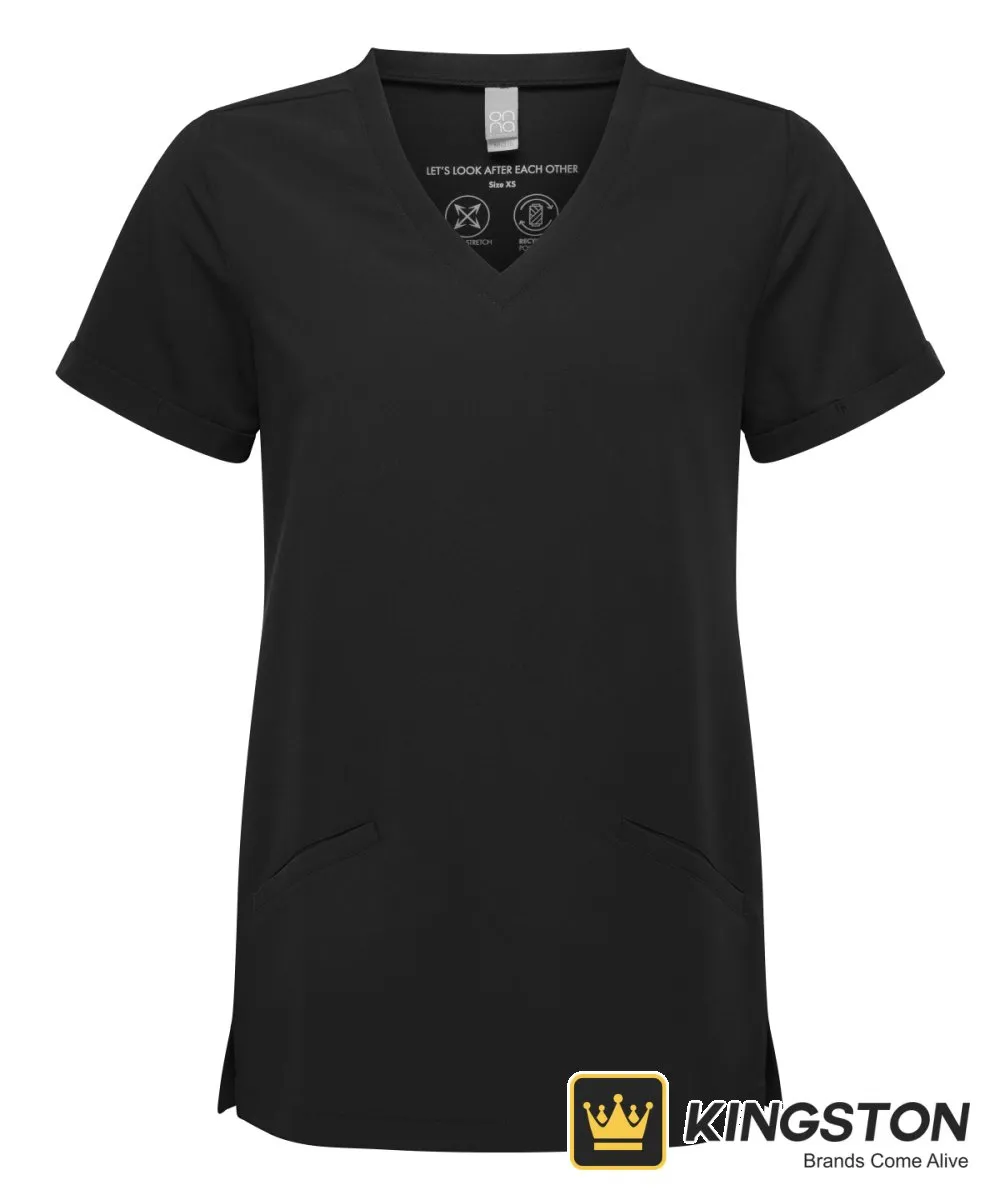 Onna by Premier Women's Invincible Onna-Stretch Tunic in Black