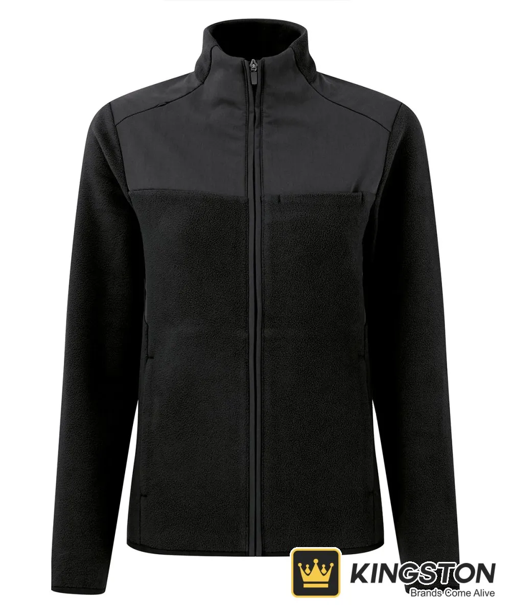 Onna by Premier Agility Women's Panelled Fleece Jacket in Black