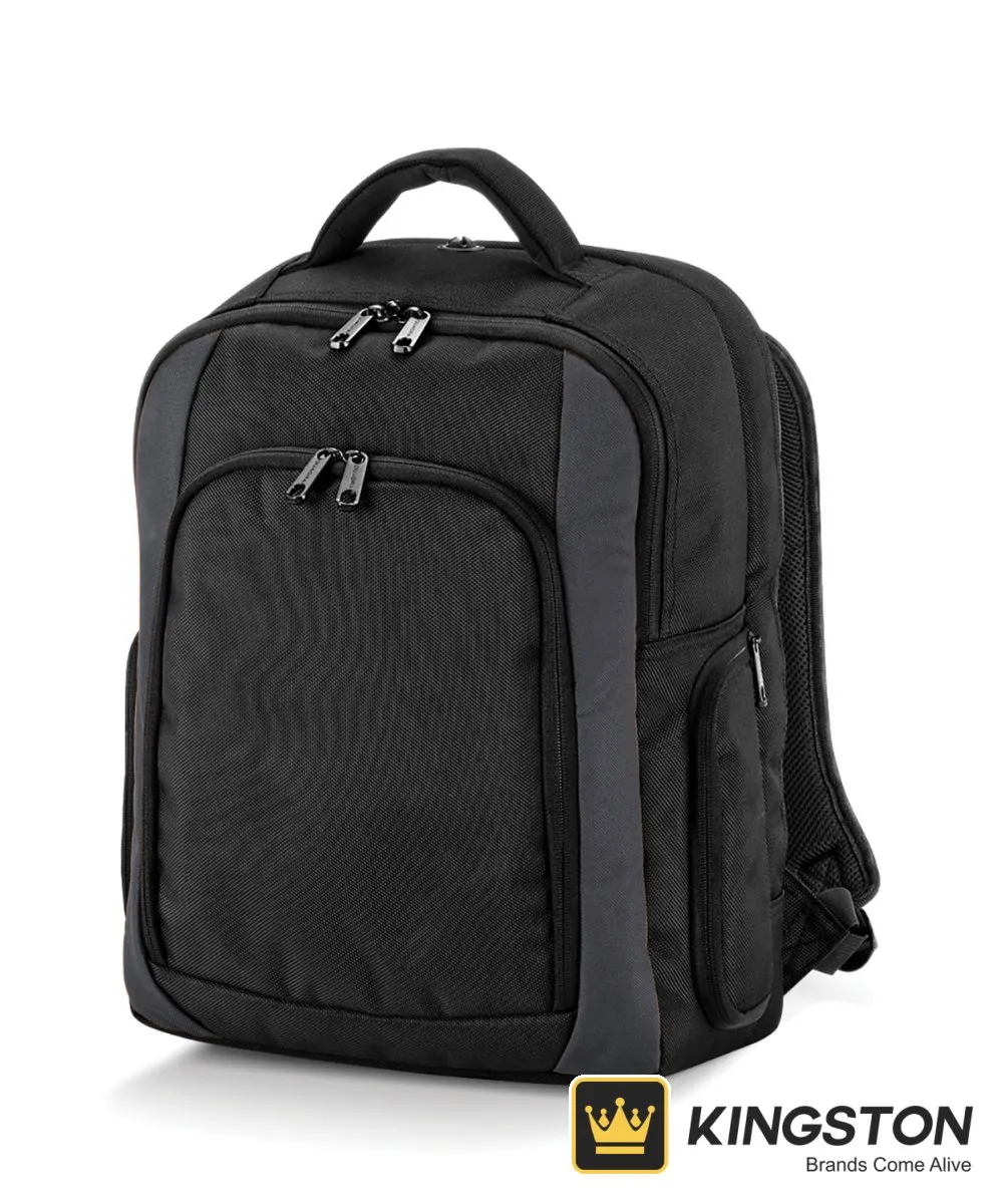 Quadra Tungsten™ Laptop Backpack in Black/Dark Graphite
