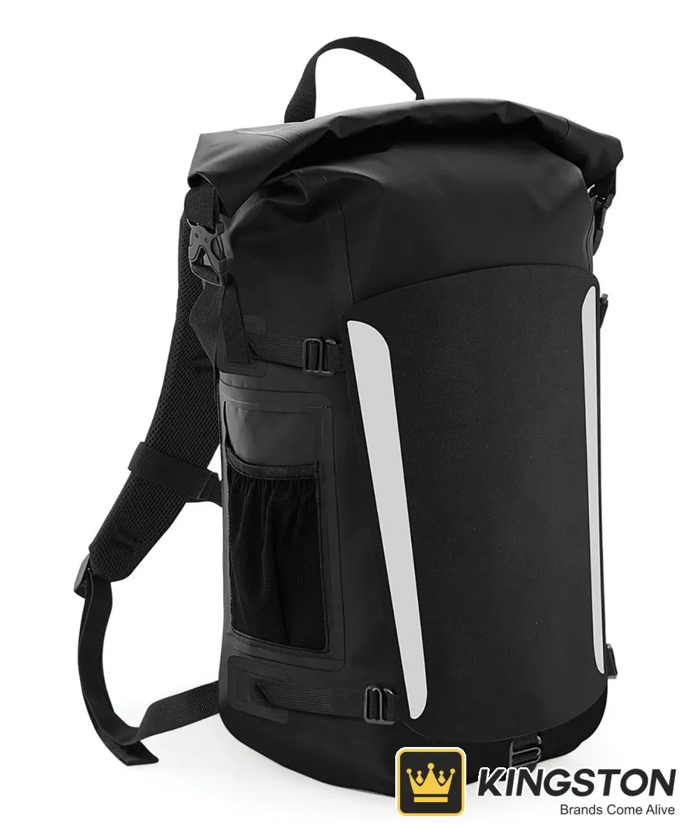 Quadra SLX® 25L Waterproof Backpack in Black/Black