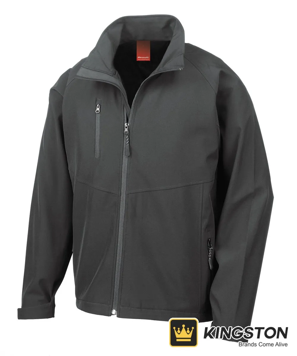 Result Baselayer Softshell Jacket in Black