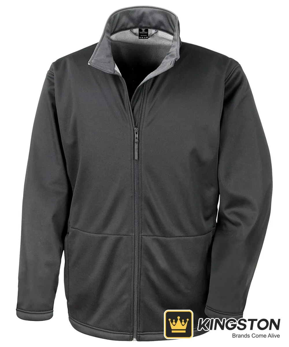 Result Core Softshell Jacket in Black