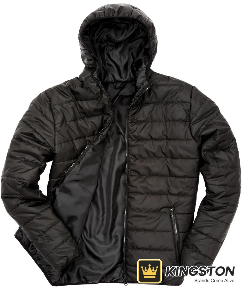 Result Soft Padded Jacket in Black