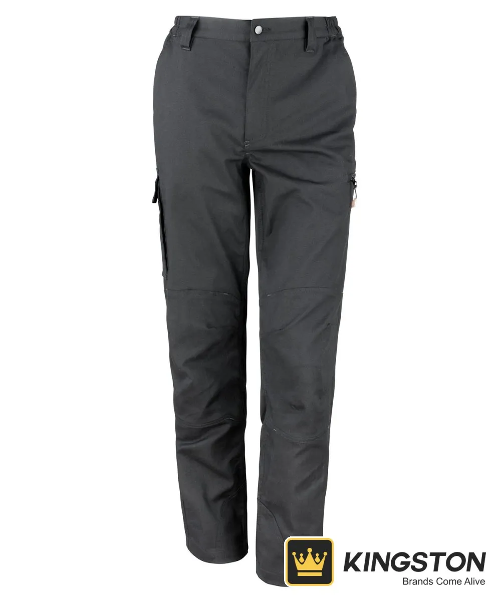 Result Work-Guard Sabre Stretch Trousers in Black