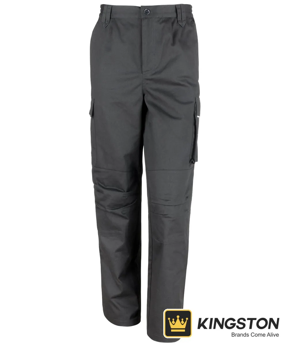 Result Women's Work-Guard Action Trousers in Black