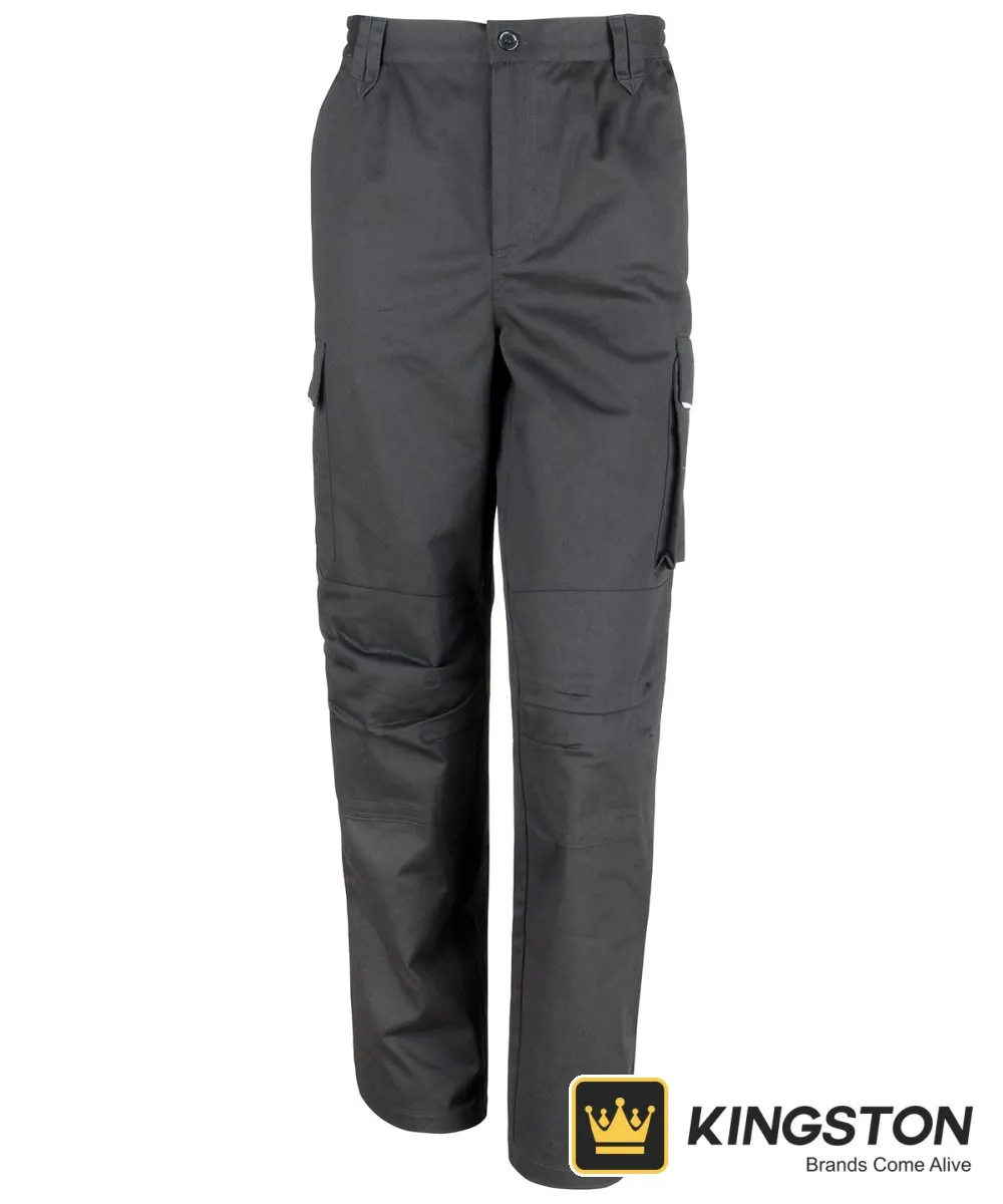 Result Work-Guard Action Trousers in Black