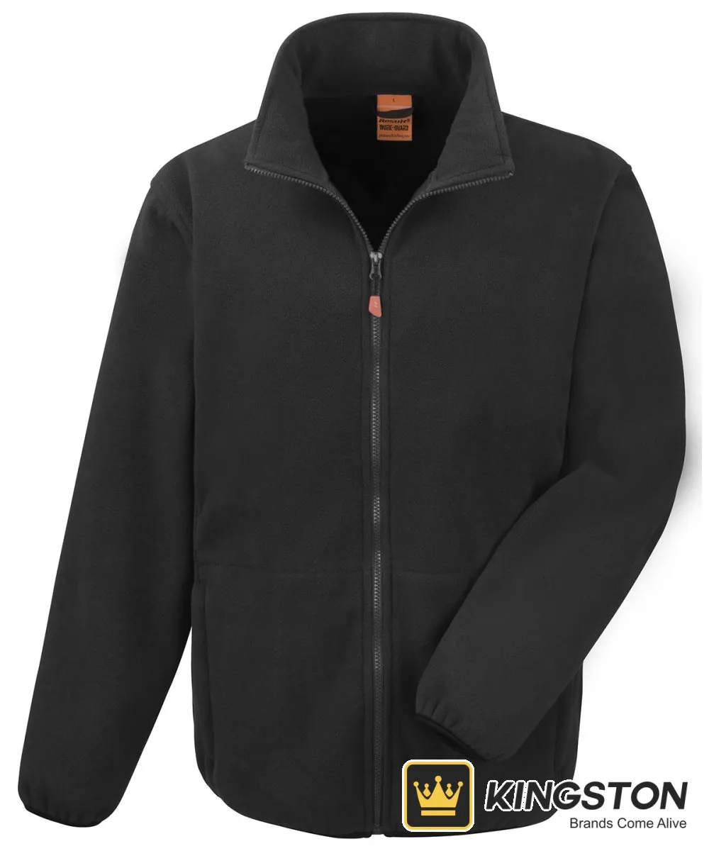 Result Work-Guard Heavy-Duty Microfleece in Black