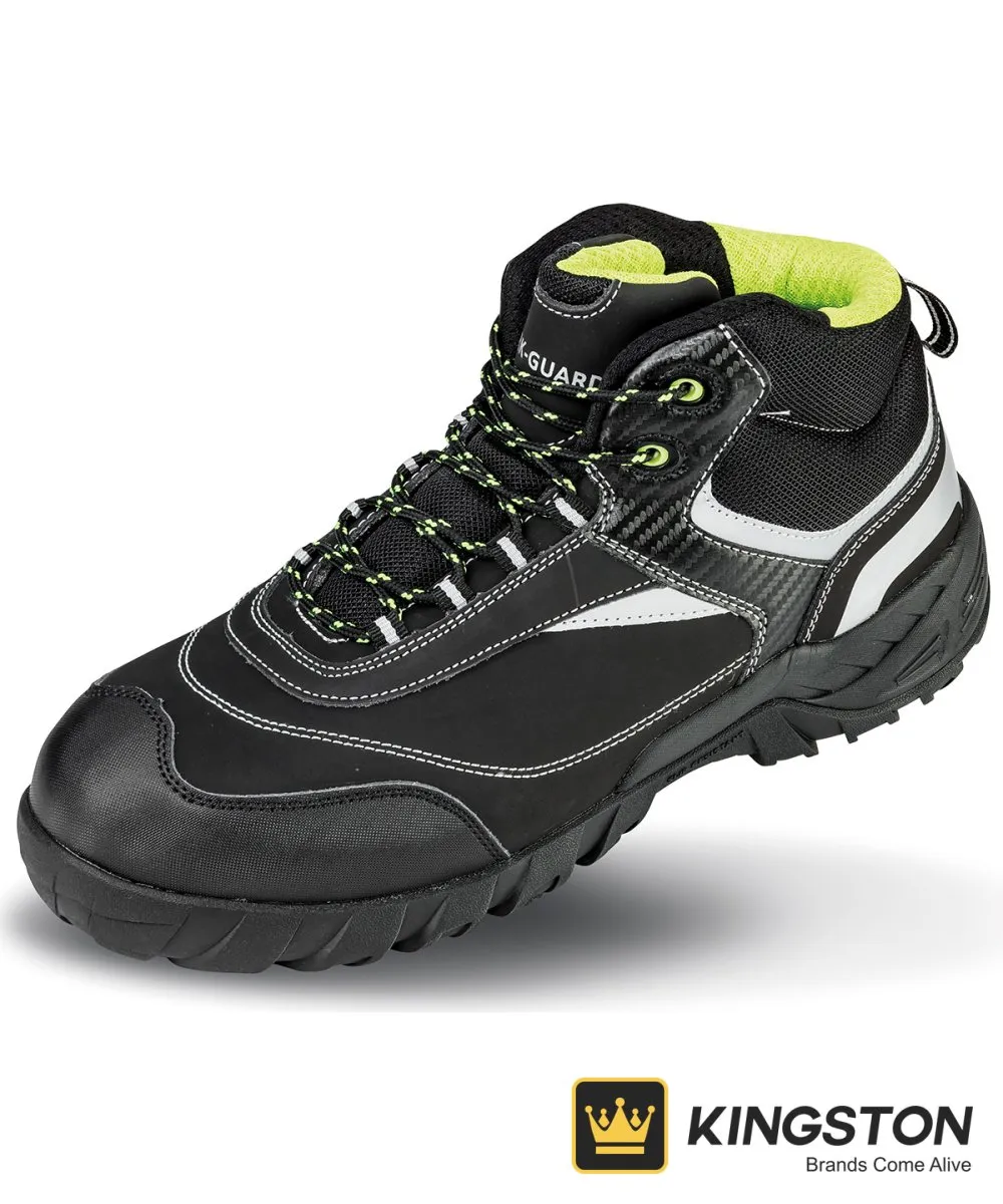 Result Workguard Work-Guard Blackwatch Safety Boot in Black/Silver