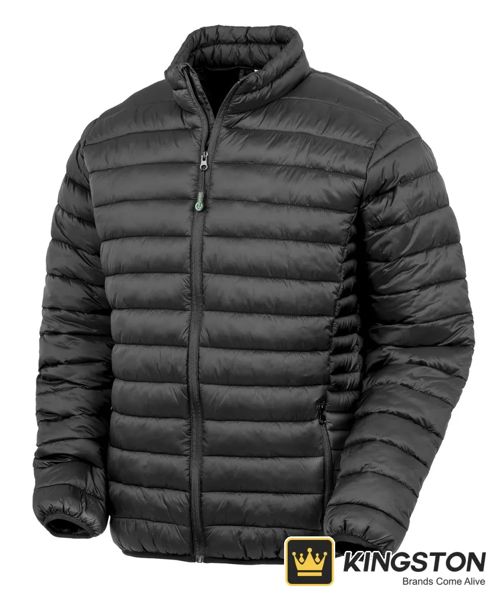 Result Recycled Padded Jacket in Black