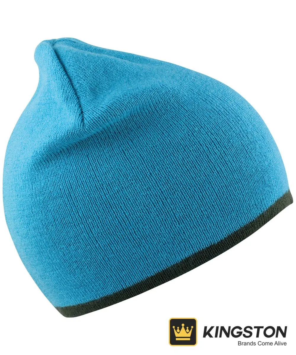 Result Reversible Fashion Fit Hat in Aqua/Grey
