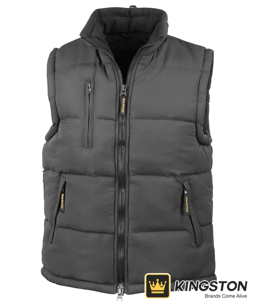 Result Ultra Padded Bodywarmer in Black
