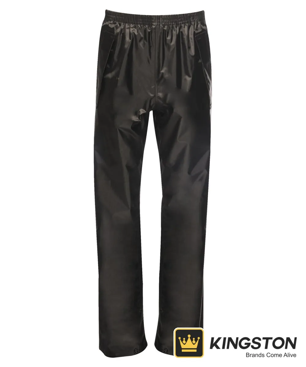 Regatta Kids Pro Stormbreak Overtrousers in Black