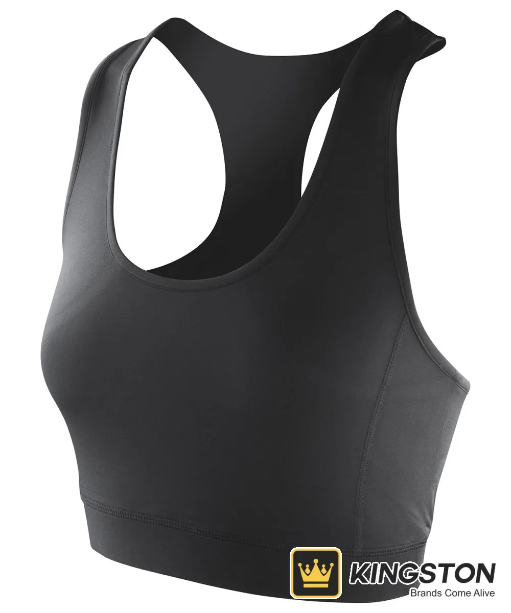Spiro Softex® Crop Top in Black