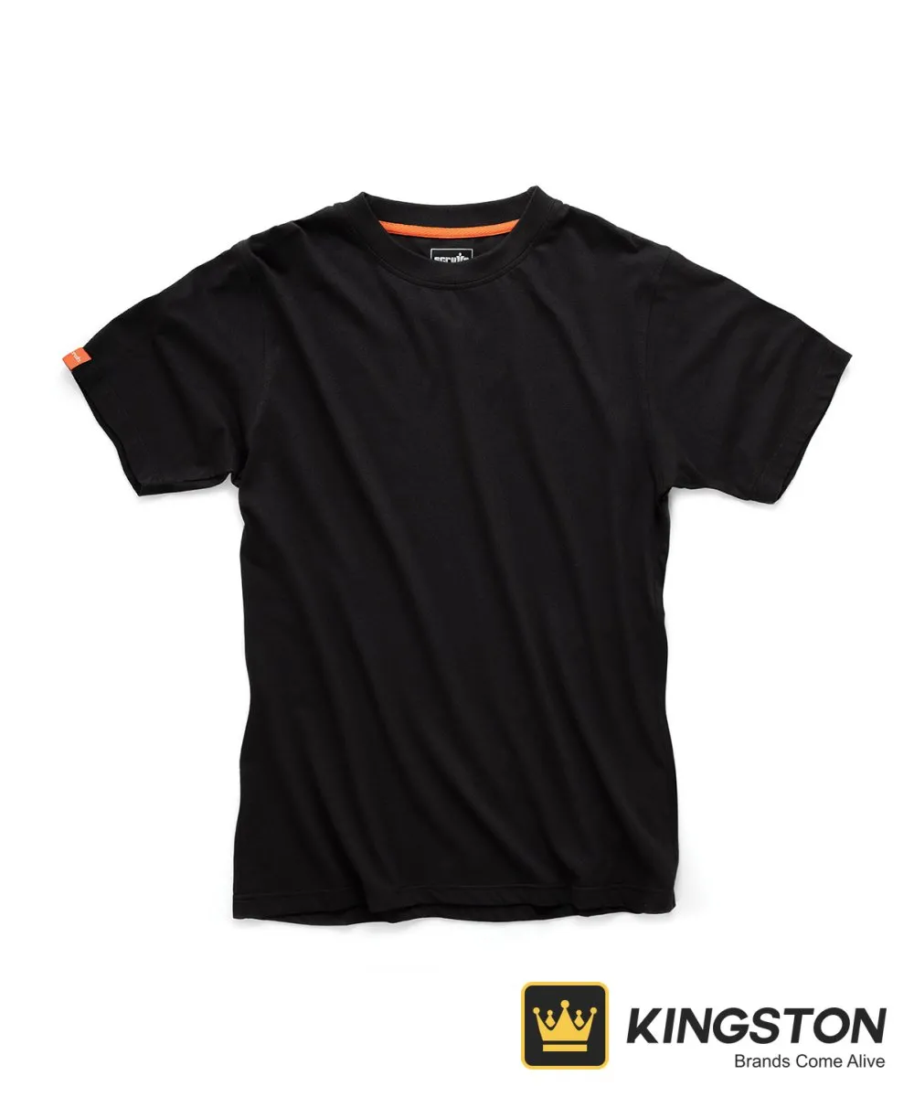 Scruffs Worker T-Shirt 2nd Gen in Black