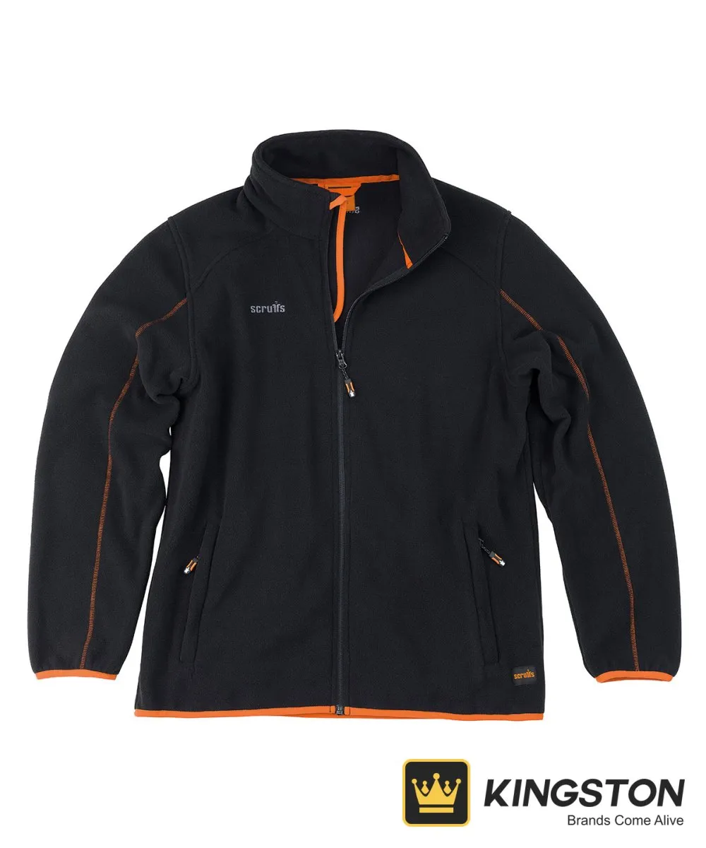 Scruffs Harbour Microfleece Jacket in Black