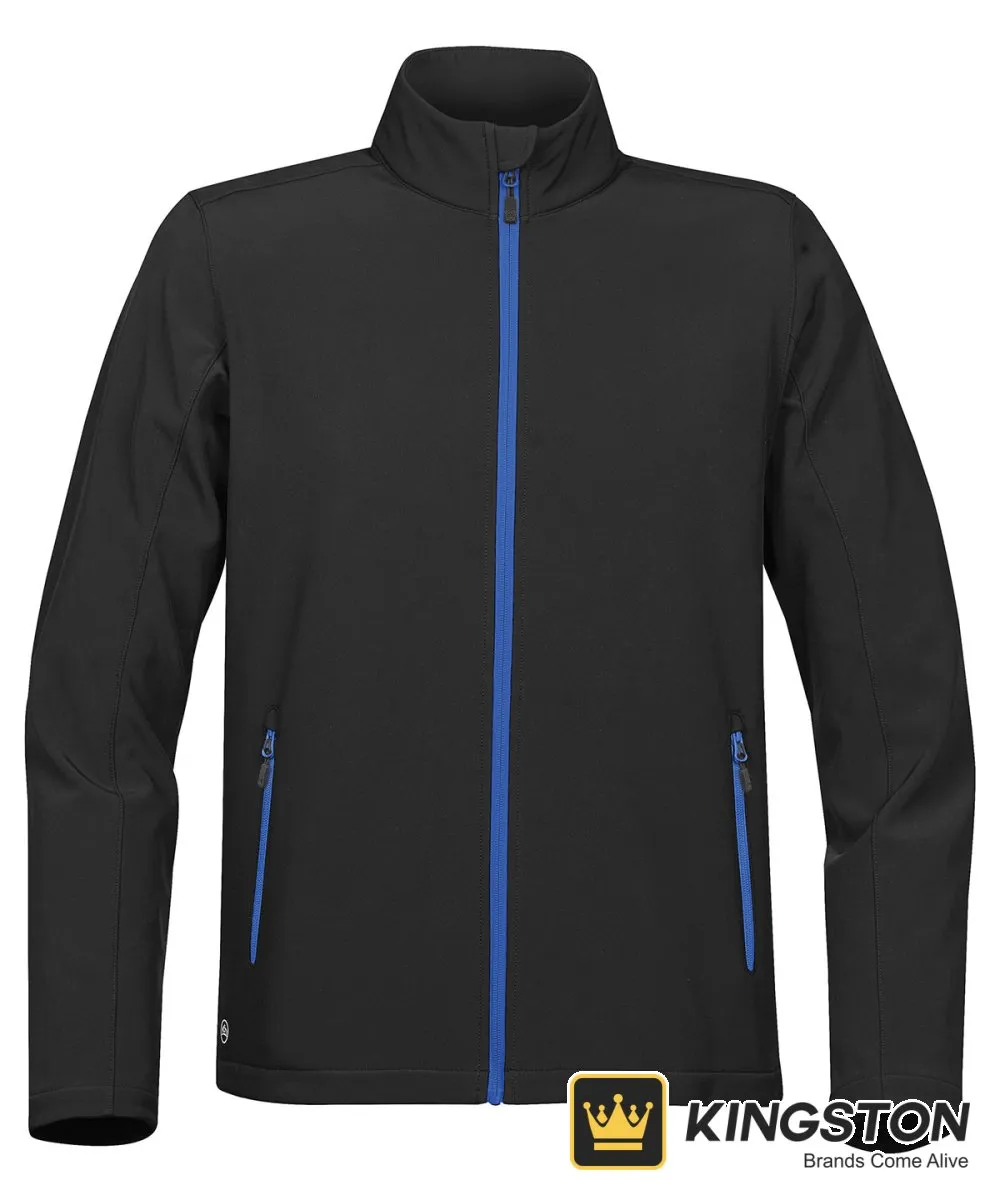 Stormtech Orbiter Softshell in Black/Azure