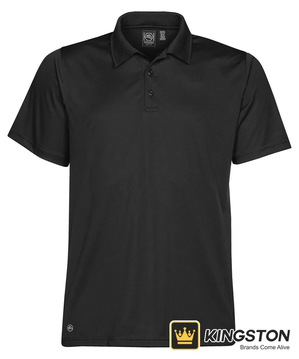 Stormtech Eclipse H2X-Dry Piqué Polo in Black