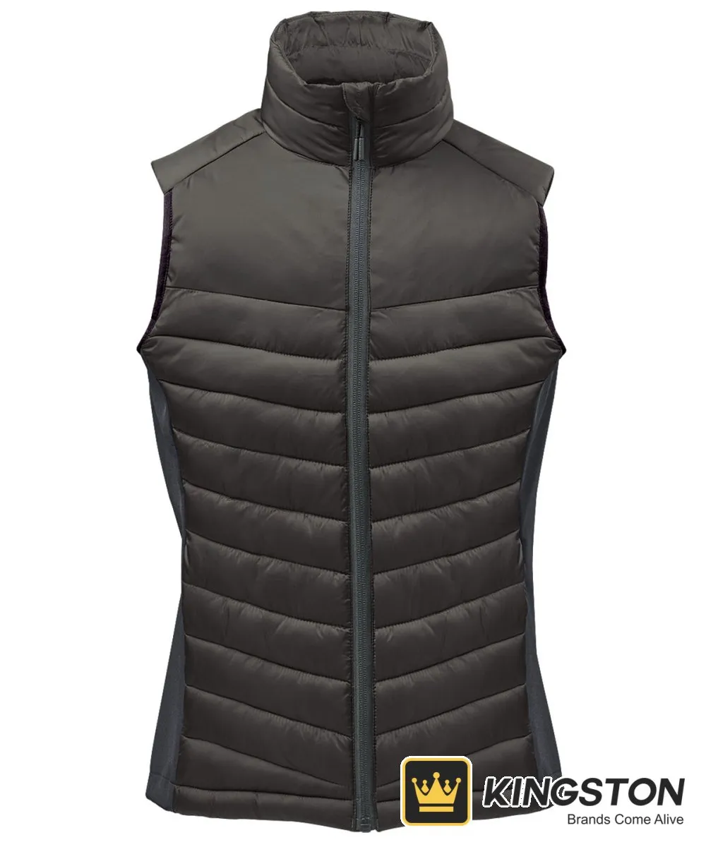 Stormtech Women's Montserrat Thermal Vest in Black/Granite