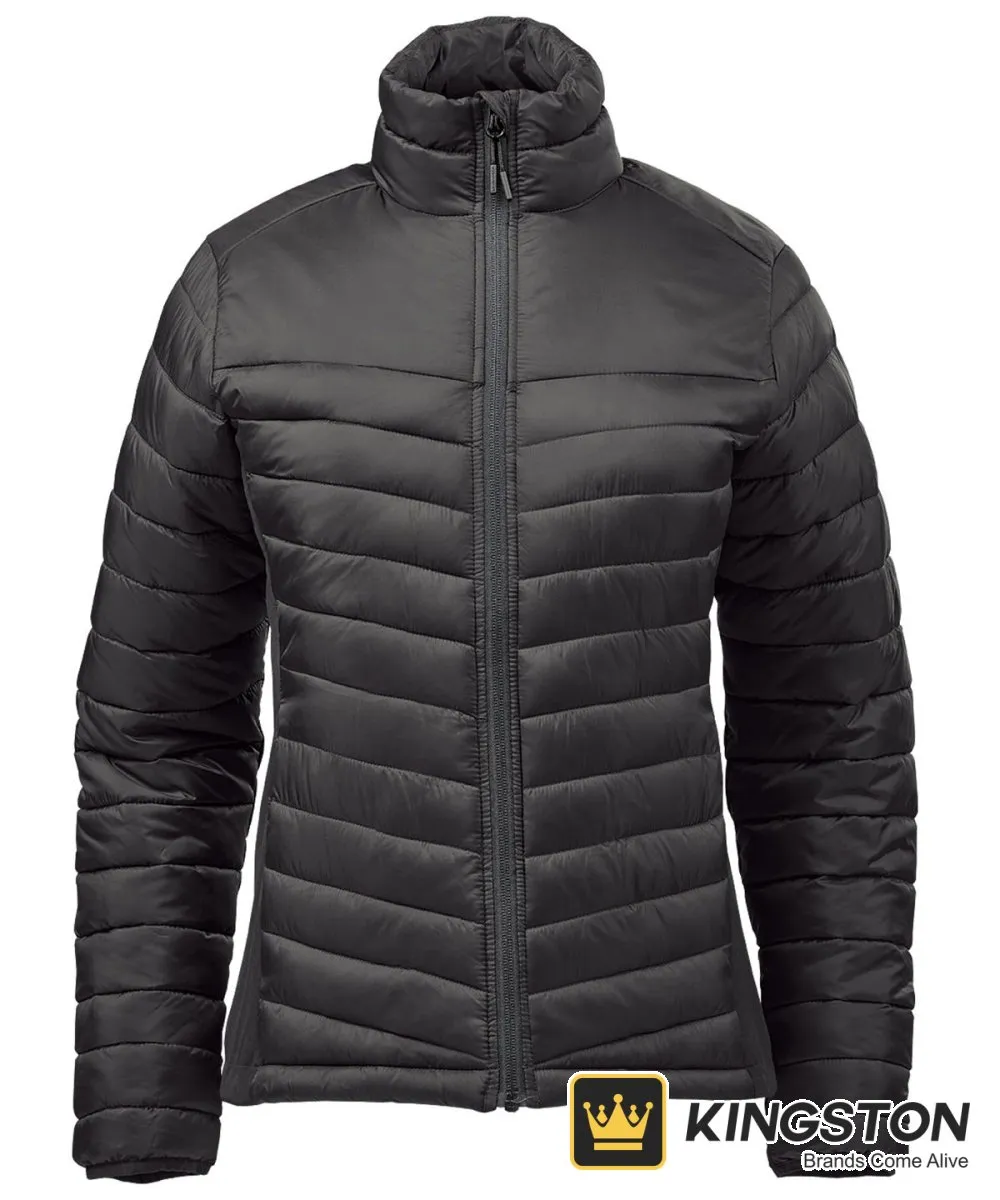 Stormtech Women's Montserrat Thermal Jacket in Black/Granite
