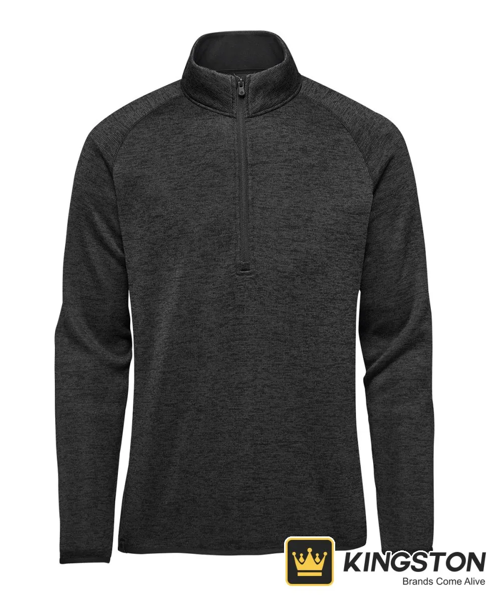 Stormtech Yosemite Half-Zip Pullover in Black Heather