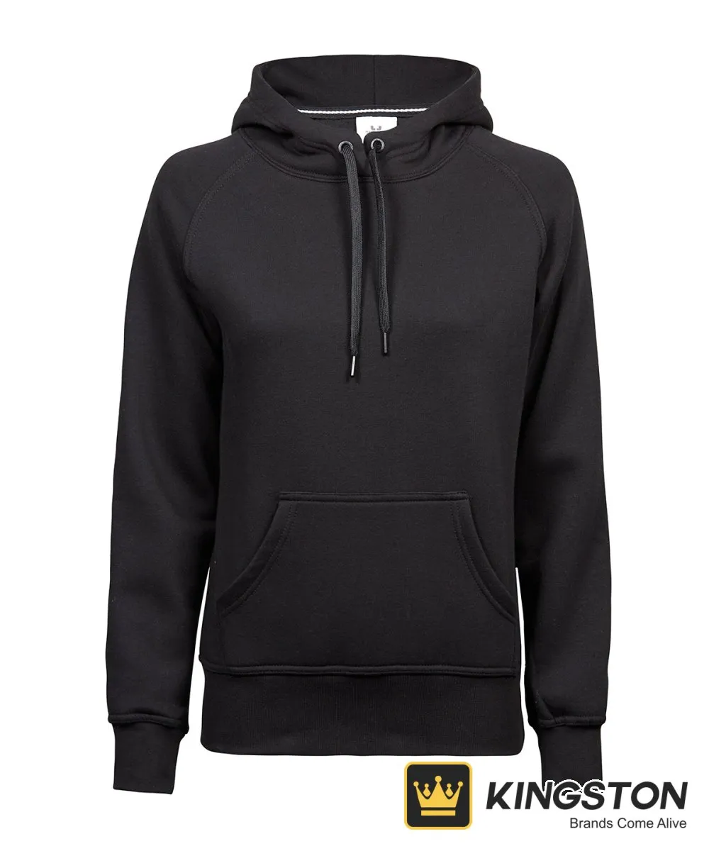 Tee Jays Women's Hooded Sweatshirt 5431 in Black