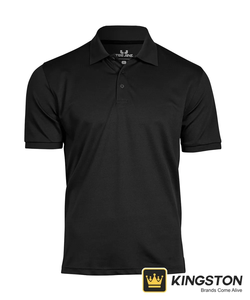 Tee Jays Club Polo (7000) in Black