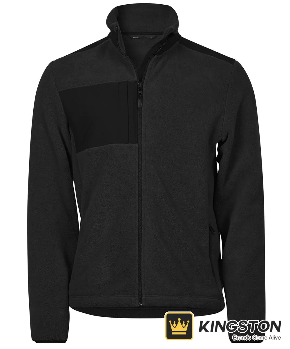 Tee Jays Mountain Fleece in Black/Black