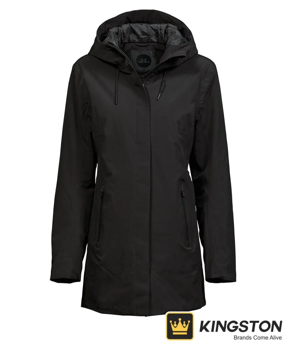 Tee Jays Women's All Weather Parka 9609 in Black