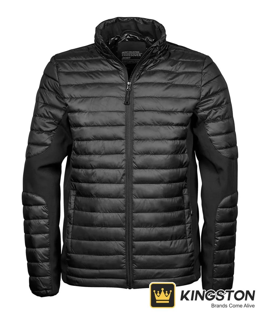 Tee Jays Crossover Jacket in Black/Black
