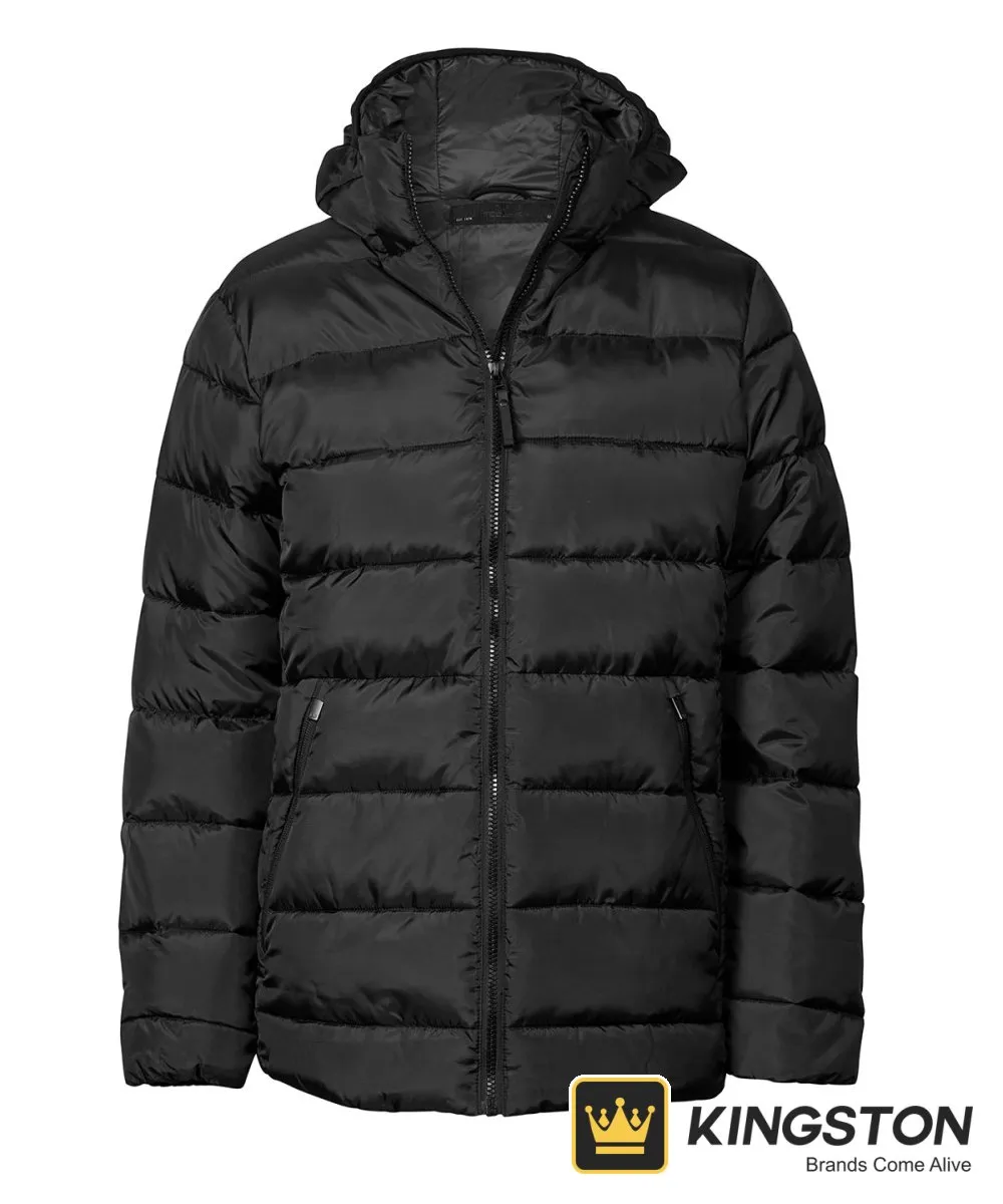 Tee Jays Women's Lite Hooded Jacket in Black