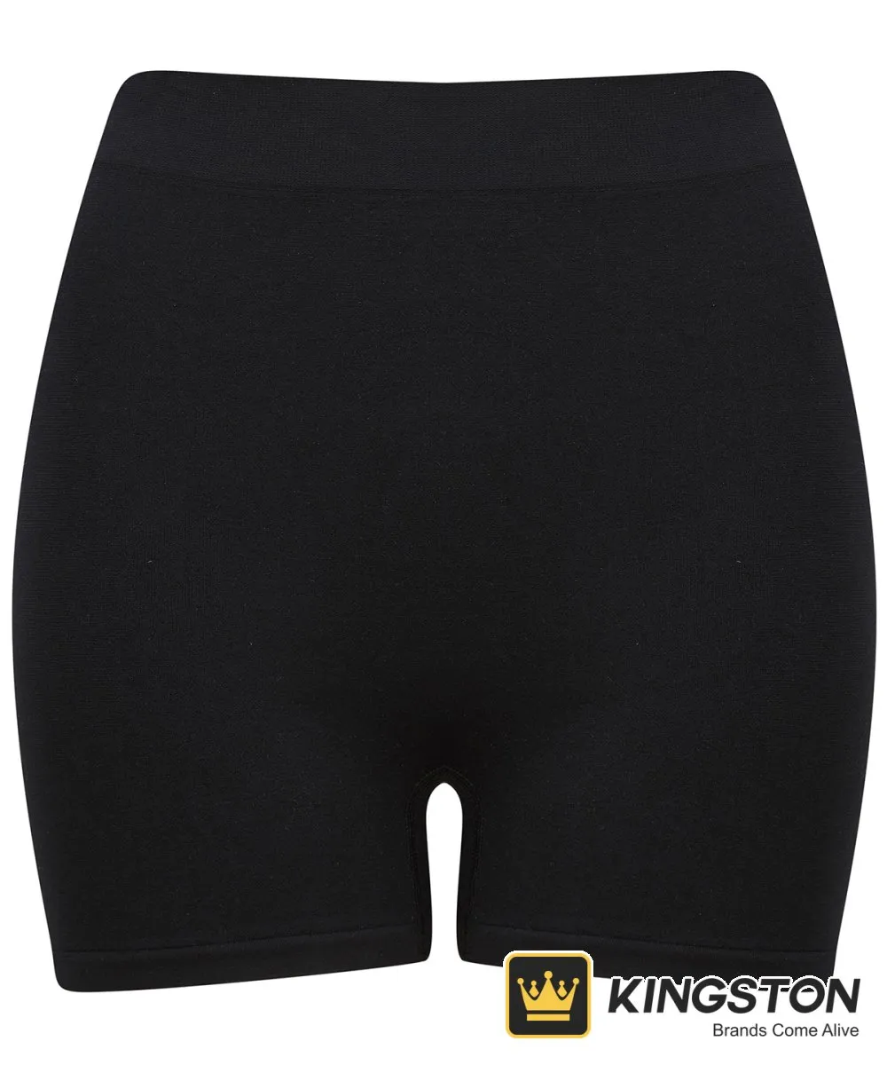 Tombo Women's Seamless Shorts in Black
