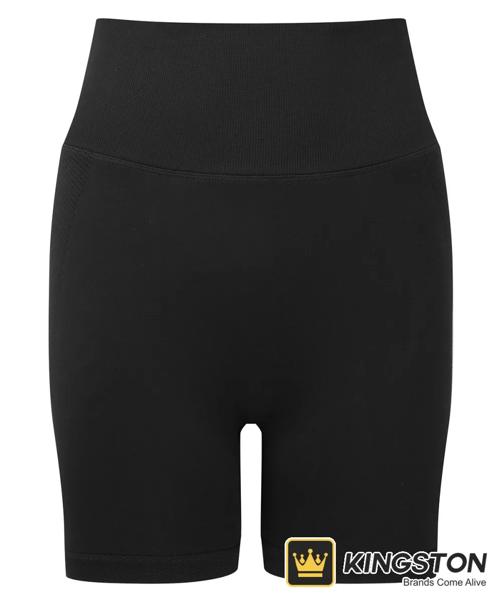 TriDri Women's TriDri® Recycled Scrunch Shorts in Black