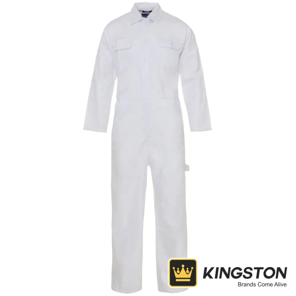 Supertouch Polycotton Coverall in White